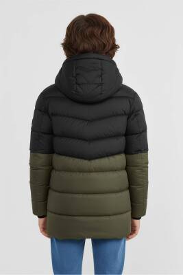 D1fference İçi Kürklü Cepli Kapüşonlu Jel Elyaflı Su ve Rügar Geçirmez Erkek Çocuk Kışlık Mont - 17