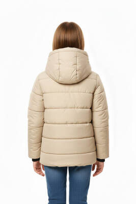 İçi Kürklü Su ve Rüzgar Geçirmez Kapüşonlu Kız Çocuk Mont - 10