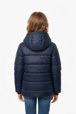 İçi Kürklü Su ve Rüzgar Geçirmez Kapüşonlu Kız Çocuk Mont - 25