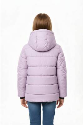 D1fference İçi Kürklü Cepli Kapüşonlu Jel Elyaflı Su ve Rügar Geçirmez Kız Çocuk Kışlık Mont - 28