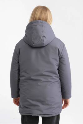 D1fference İçi Kürklü Cepli Kapüşonlu Jel Elyaflı Su ve Rügar Geçirmez Kız Çocuk Kışlık Mont - 29