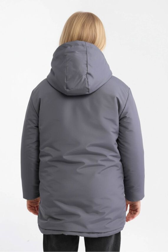 D1fference İçi Kürklü Cepli Kapüşonlu Jel Elyaflı Su ve Rügar Geçirmez Kız Çocuk Kışlık Mont - 29