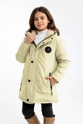 D1fference İçi Kürklü Cepli Kapüşonlu Jel Elyaflı Su ve Rügar Geçirmez Kız Çocuk Kışlık Mont - 34