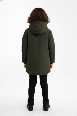 D1fference İçi Kürklü Cepli Kapüşonlu Jel Elyaflı Su ve Rügar Geçirmez Kız Çocuk Kışlık Mont - 41