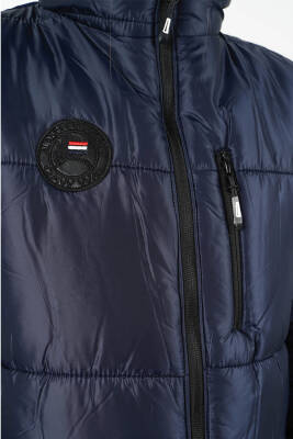 İçi Kürklü Su ve Rüzgar Geçirmez Kapüşonlu Kız Çocuk Mont - 18