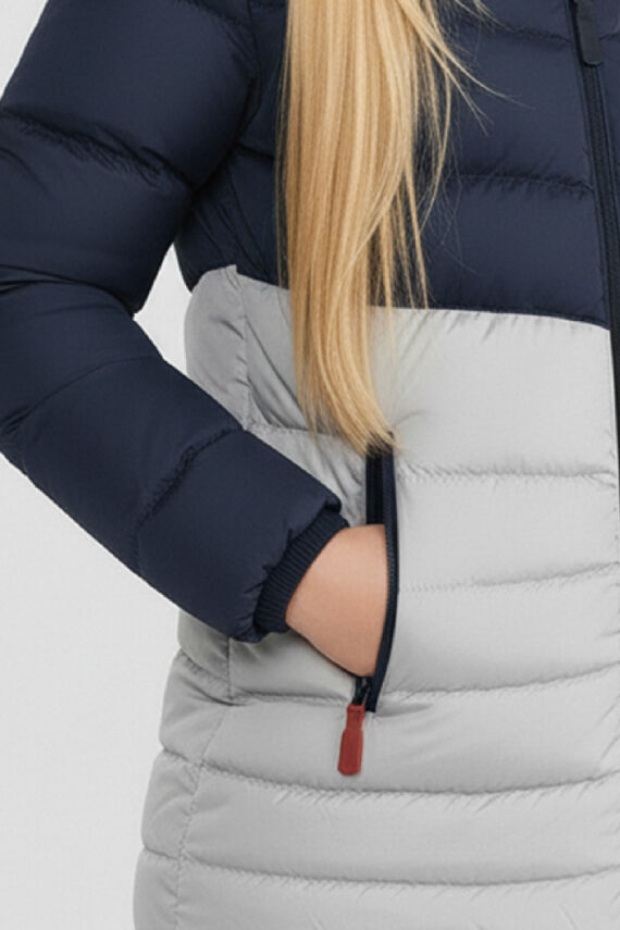 İçi Kürklü Su ve Rüzgar Geçirmez Kapüşonlu Kız Çocuk Mont - 26