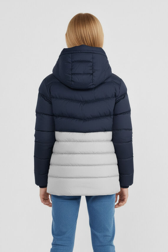 İçi Kürklü Su ve Rüzgar Geçirmez Kapüşonlu Kız Çocuk Mont - 27