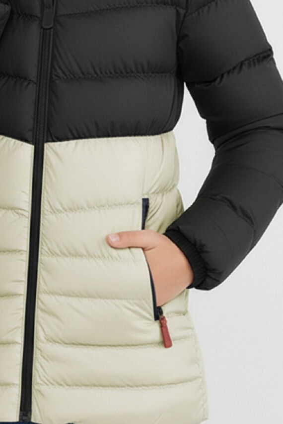 İçi Kürklü Su ve Rüzgar Geçirmez Kapüşonlu Kız Çocuk Mont - 33