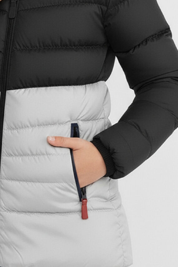 İçi Kürklü Su ve Rüzgar Geçirmez Kapüşonlu Kız Çocuk Mont - 40