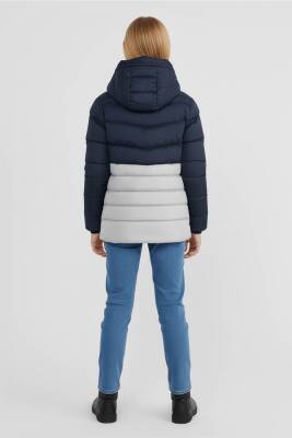 D1fference İçi Kürklü Cepli Kapüşonlu Jel Elyaflı Su ve Rügar Geçirmez Kız Çocuk Kışlık Mont - 28