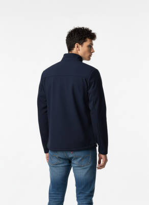 Su ve Rüzgar Geçirmez İçi Polarlı Erkek Softjel Mont - 9