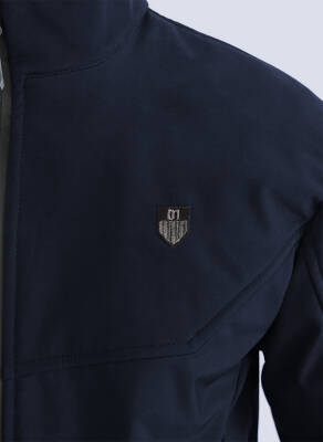 Su ve Rüzgar Geçirmez İçi Polarlı Erkek Softjel Mont - 10