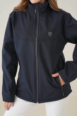 Su ve Rüzgar Geçirmez İçi Polarlı Kadın Softjel Mont - 11