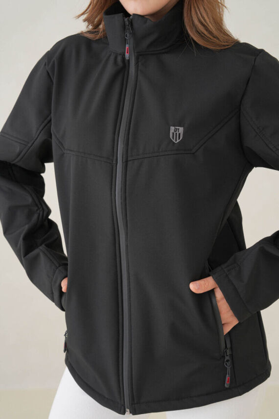 D1fference İçi Astarlı Cepli  Jel Elyaflı Su ve Rügar Geçirmez Kadın Softshell - 5