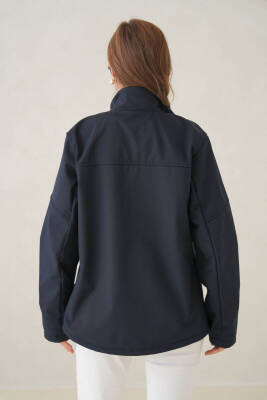 D1fference İçi Astarlı Cepli  Jel Elyaflı Su ve Rügar Geçirmez Kadın Softshell - 13